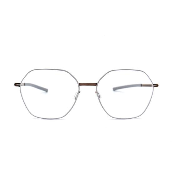 NEW IC! BERLIN HALNY WHITE COPPER AUTHENTIC EYEGLASSES FRAME - Picture 3 of 14